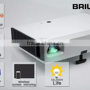 New Arrival Brilens Wifi 3D Android 4.2 1280*800,1280*768 Support 1080P 3000 Lumens Lcd Led Mini Projector TV thumbnail-2