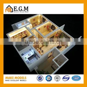 Landscape Miniature Plastic Scale Model House Making thumbnail-4