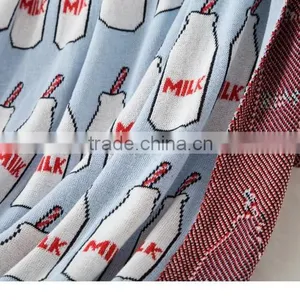 Special Design Widely Used Cotton Knitted Blanket thumbnail-6
