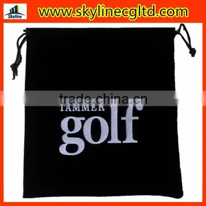 Golf Velvet Pouch, Stuff Pouch, Mobile Pouch,cloth Pouch thumbnail-1