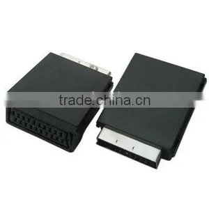 Shenzhen Wholesales Scart Male to Female and 3 Rca Female With Switch thumbnail-2