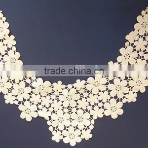 Fancy 100% Cotton Water Soluble Neckline Collar For Women -- S1404 thumbnail-2