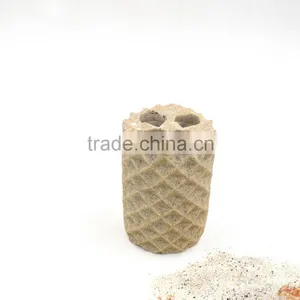 Pineapple Line Polyresin Sandstone Bathroom Accessories Set for Hotel and Home thumbnail-5
