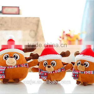 Wholesale Pet Toys Plush Mini Deer Toy Christmas Gift thumbnail-1