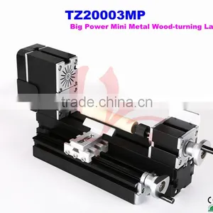 Big Power Mini Metal Wood-turning Lathe Softwood, Hardwood Can be Processed Mini Wood Lathe thumbnail-1