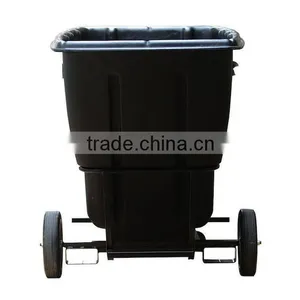 Tilt Truck, 1 Cu. Yd. Volume Capacity, 1200 Lb. Load Capacity, Heavy-Duty Forkliftable Hopper Type thumbnail-2