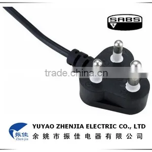 SABS South Africa Power Plug 3 Round Pin / South Africa Power Plug thumbnail-4