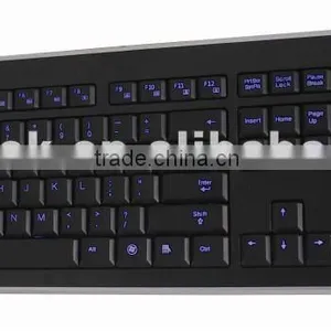 Full Size USB Letter Wird Illuminated Keyboard thumbnail-1
