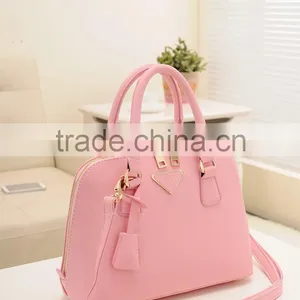 Hot New Product for 2015 Import Designer Handbag Lady's PU Tote Bag thumbnail-1