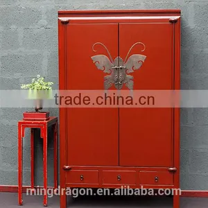 Bed Room Furniture,solid Wooden Wardrobe, thumbnail-4