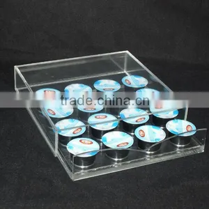 Acrylic Coffee Capsule Display Stand for Cafe,restaurant,store,supermarket thumbnail-1