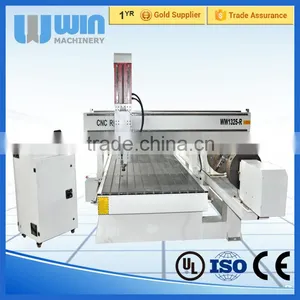 Machine Manufacturers (1300*2500mm) WW1325-R Wine Bottle Engraving Machine thumbnail-1