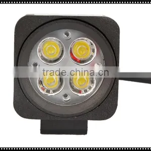 12W Squar LED WORK LIGHT LAMP OFFROAD; ATV BOAT JEEP Truck SUV 4WD thumbnail-5