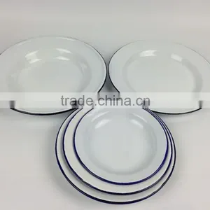 Carbon Steel Enameled Dishes,Candy Plates,Sweet Dishes,Enameled Cookware,Enameled Tablewares thumbnail-2