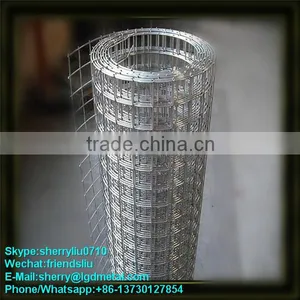 Galvanized Welded Wire Mesh / Welded Mesh for Concrete Reinforcing---WMSL023 thumbnail-1