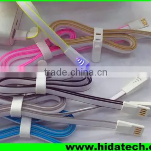 Hot Selling 1M Flat Noodle USB Charging Cable for IPhone 6s Phone Cable thumbnail-6