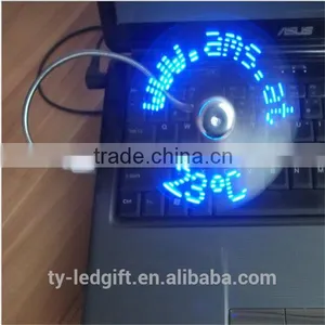 Plastic Printing Logo Usb Led Fan thumbnail-2