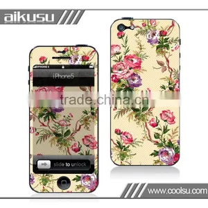 Newest Sticker for IPhone 5 Skin /Waterproof Skin/shockproof Case for IPhone 5,5S, 5C With Factory thumbnail-1