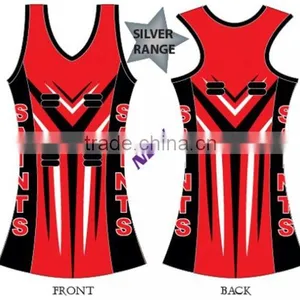 Multicolor Netball Dress Design Wholesale Cheap Price thumbnail-2