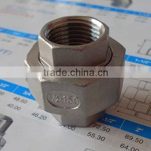 1/2 Inch Steel Union Pipe Fitting thumbnail-1