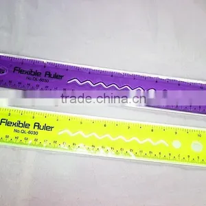 2015 Hot Factory OEM High Quality PVC Ruler Latest Stationery Items thumbnail-1