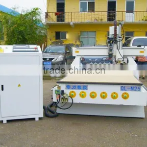 CE Approved Working Area 600*900mm CNC Router 4 Axis ATC Woodworking Mini Machining Center thumbnail-6
