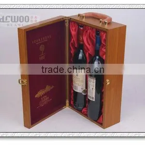 High Quality Pine Wood Wine Case for Sale thumbnail-1