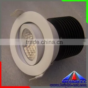 CE RoHS Marked Ceiling Down Lights,IP50 180 Degree Adjustable COB Ceiling Down Light Fixtures With 40 Degree Beam Angle thumbnail-5