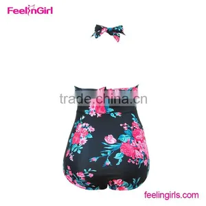 Plus Size High Waist Sexy Mature Bikini Set Supplier's Choice thumbnail-4