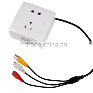 3.7mm White Light Hidden Wall Socket Camera thumbnail-1