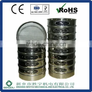 SY 200 Laboratory Testing High Quality Stainless Steel CE Certificate Vibrating Screen Vibrating Sieve thumbnail-3
