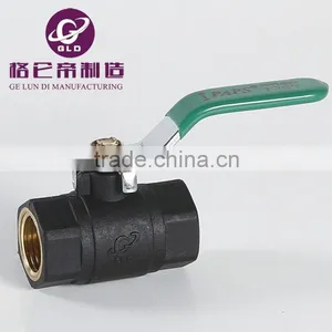 GLD Brass Gate Valve Plumbing Pipe Fittings Control Valve Inner Whorl Copper Ball Valve thumbnail-1