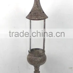 8009408MC- Metal Wire Cage Candle Lantern thumbnail-1