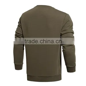 2016 Mens Plain Lightweight Cotton Crew Neck Sweater thumbnail-6