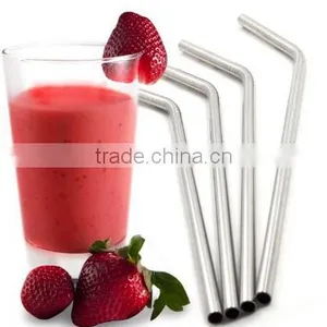 Stainless Steel Drinking Straw 4PCS Straws With Brush thumbnail-2