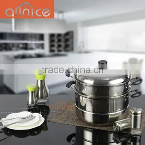 Allnice - 28cm Multipurpose Stainless Steel Steamer Pot, Fire Pot thumbnail-6