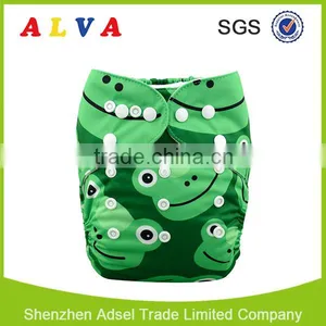 2016 Alva Cloth Nappies China Baby Cloth Diapers Factory in China thumbnail-1