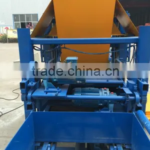 Hollow Block Machine Production of Paving Slabs Qt4-25,brick Making Machine thumbnail-5