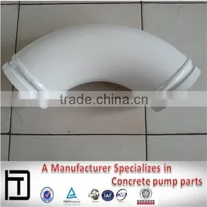 DN125*R180*90D Concrete Pipe Elbow Casting Concrete Pump Parts thumbnail-3