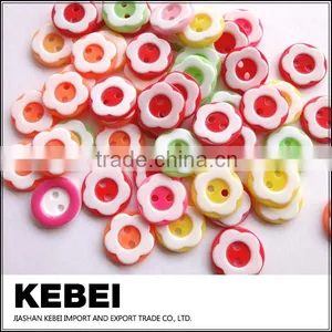 Best Selling High Quality Flower Pattern Fancy Buttons thumbnail-2