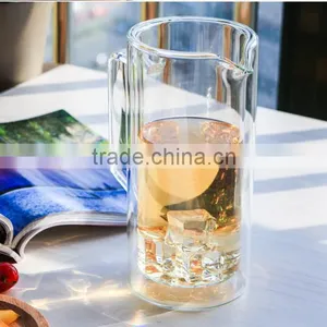 2016 TOP SALE Double Wall Glass Tea Pot With FDA thumbnail-2