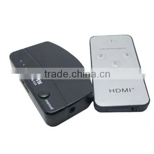 Mini 3x1 HDMI Switcher 3 to 1 With IR in Shenzhen thumbnail-1