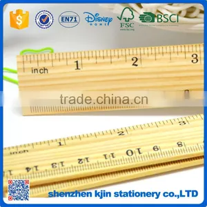2016 Promotional Customer Oem 15cm/6inch Straight Wooden Ruler thumbnail-5