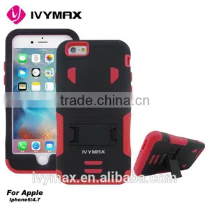 IVYMAX Wholesale PC Silicone 2 in 1 Stand Case for Iphone 6s thumbnail-5