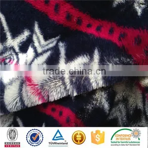 China Wholesale Long Hair Dyeing Plush Fur Fabric for Making Soft Toys thumbnail-1