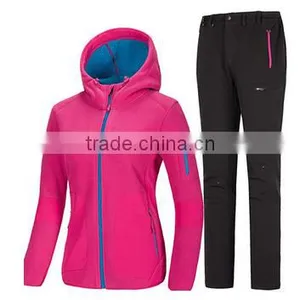 Custom Cheap Thick Polar Fleece Track Suits for Girl thumbnail-6