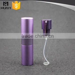 Custom Design Twist up Glass Aluminium Perfume Atomizer thumbnail-2