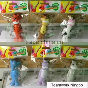 Children Stretch Out and Draw Back Toothbrush, Animal Kids Toothbrush, Bounce up Toothbrush thumbnail-5