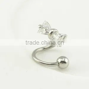 Lip Ring Labret Studs Flower Eyebrow Rings Helix Ear Piercing thumbnail-4