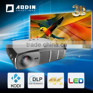 Both OEM and ODM Available 4Kx4K Smart Projector RK3288 20Core: 4 Core CUP + 16 Core GPU, ARM Cortex-A17 CPU With up to 1.8GHz thumbnail-1